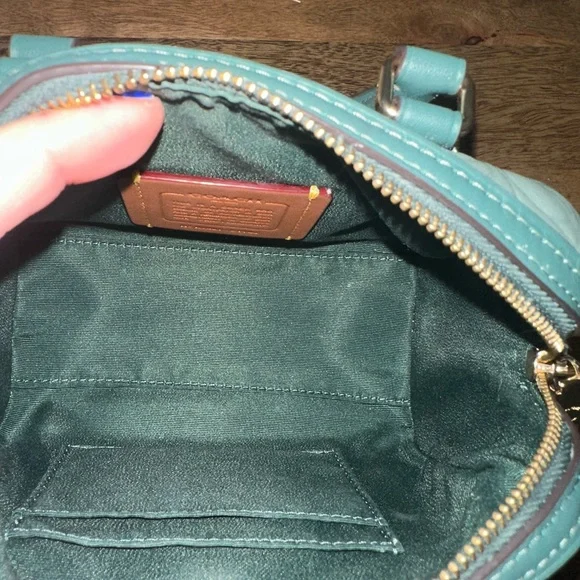 Coach Mini Rowan in Embossed Signature Print - Picture 5 of 9